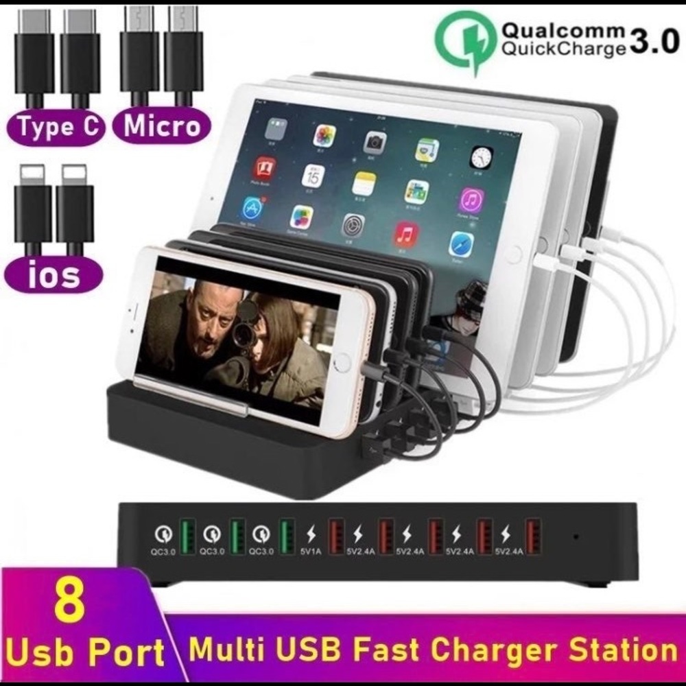 Tongdaytech 110W 8 Port Multi USB Charge